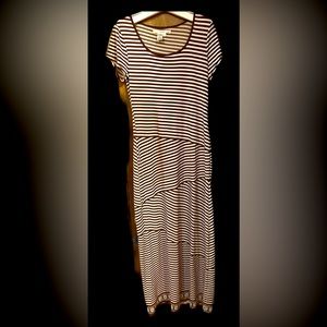 Studio M- Long stripped dress.